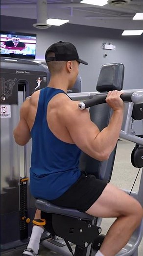 Machine Shoulder Press Grip & Position Guide