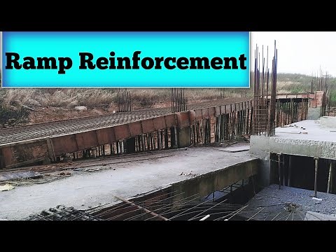 Ramp Reinforcement Details || Ramp Construction | Civil Engineering
