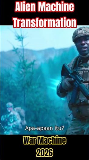 Alien Machine Transformation | War Machine (2026) Scene Recap #shorts