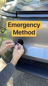 How to Open the Frunk #tesla
