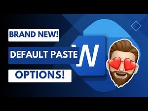 Word's BRAND NEW Default Paste Options: Merge Formatting & More!