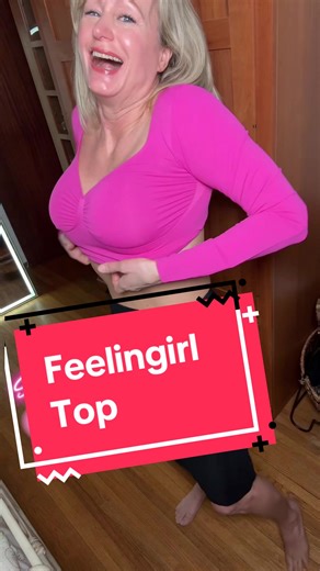 Feelingirl Seamless top holds it all in it fits snug soft figure hugging top makes the girls pop #seamless#longsleeved#shapewear #winterfashion #womenstops @FeelinGirl LLC