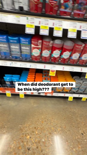 When did deodorant get to be this high?? #deodorant | Jay Parham