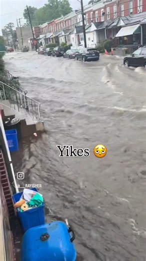 Entire Street UnderWater Help 😭😞 #feed #reels #shorts #viral #usa #uk #youtube #yt #trending #ny #tx