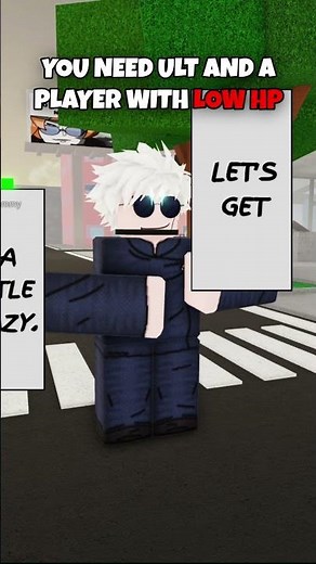 How to do the Hollow Nuke in Jujutsu Shenanigans #jujutsushenanigans #jjk #shorts #gaming #roblox