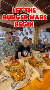 BURGER WARS 🔥🔥🔥❗️❗️❗️ Cast iron skillet burgers ALL DAY! Try from lots of options! Texan, Big Bleu, Smokehouse, Classic, Mushroom and Swiss and, Venison burger! 14109 County Road VV Gillett, WI 54124 Wed - Sat 11am - 8pm #burgers #castiron #Brisket #brisketburger | Primal Eats