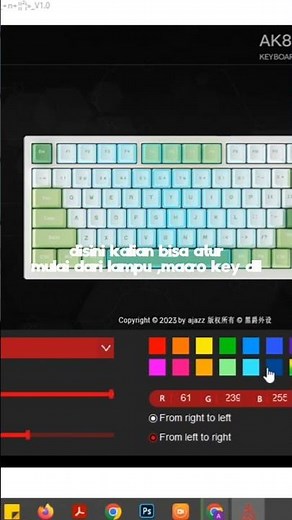 INSTALL DRIVER AJAZZ AK820 WIRED #gamingkeyboard #keyboardgaming