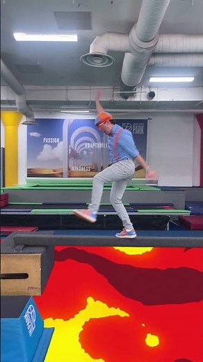 🌋 ¡El piso es lava! Blippi salta para no quemarse