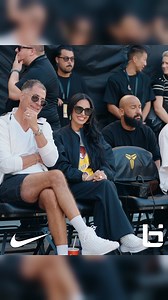 5.9M views · 27K reactions | Vanessa Bryant pulled up to the Mamba Invitational with an exclusive pair of diamond covered Nike Kobe 3's  | Ballislife | Facebook
