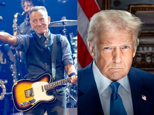 Bruce Springsteen attacks Donald Trump again at French concert