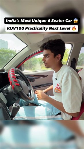 6 Seater Car KUV100 😱 Practical & Unique Family Car 🔥 #carreviewindia