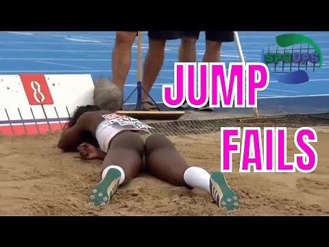 Women Long Jump Final Accidents !! Athlete girl jump fail