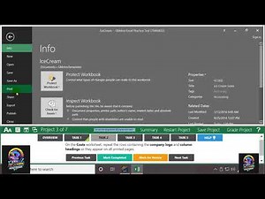 Project 3 MOS Excel 2016 Exam 1 | MR. LY KHANH - MOS Certification