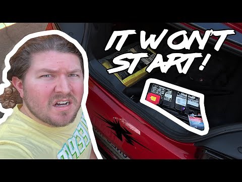 Replacing Battery on 6th Gen 2017 Camaro 2SS