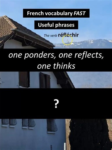 One thinks (ponders) / on...#french #frenchforbeginners #frenchvocabulary #frenchpronunciation