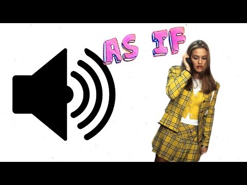 Sound Effect - Ugh! As If