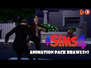 Sims 4 | Animation pack brawls#2 (DOWNLOAD)