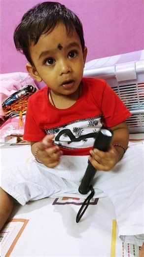 Light Engineering! 💡✨ Shivansh Plays with Light #cutebaby #funny #cute