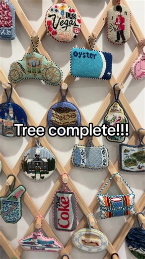 Complete Your Needlepoint Tree in Two Years