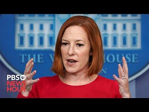 WATCH LIVE: White House press secretary Jen Psaki holds news briefing