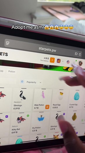 #asmr #lofi #robloxadoptme #ipadkid #mouthsounds | ASMR