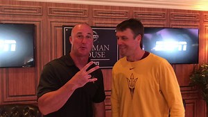2.4K views · 189 reactions | Jake Plummer & Keith Poole are in the house at the Nissan Heisman House located east of Wells Fargo Arena (open until 6:30 PM)! | Sun Devil Football | Facebook