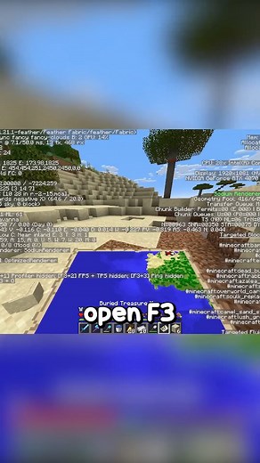 buried treasure #minecraft #minecraftmemes #minecraftbuilds #minecraftpe #minecraftmods | Game Of Minecraft