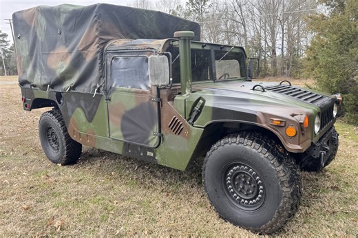 No Reserve: 1999 AM General M1097A2 HMMWV