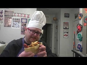 Tank Cooks Italian Hot Dogs