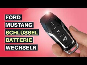 Ford Mustang key battery replacement | GT MACH-ET etc. – Testventure