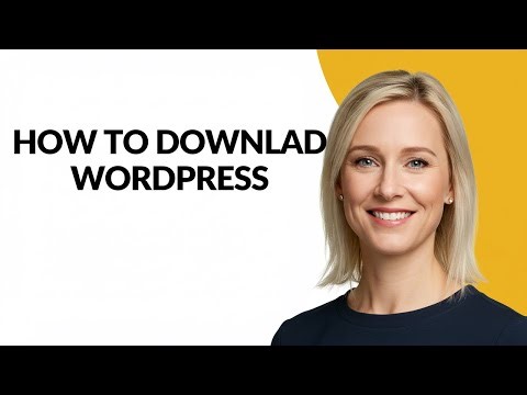 How to Downlad Wordpress - Julia'sTutorials