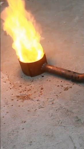 Waste oil burner DIY