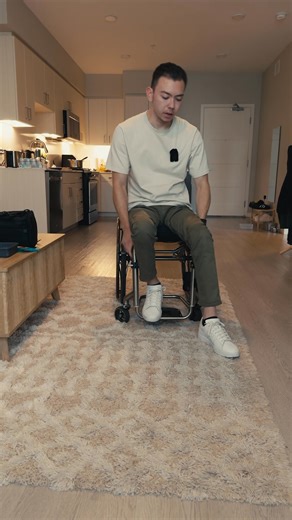 6.8K views · 39 reactions | T7 spinal cord injury floor transfer — getting down and back up solo. Whether it’s for handcycle mounts, training setups, or just daily life — independence matters. ♿ #AdaptiveLife #SpinalCordInjury #WheelchairLife #Paralyzed #DisabilityAwareness #AdaptiveTraining #Independence #Mobility #RollWithDarkhan | rollwithdarkhan | Facebook
