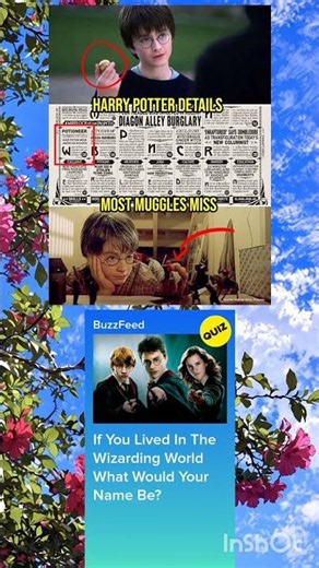 ⚡ 3 Harry Potter Details Most Muggles Missed + Wizarding World Name Quiz! 🧙‍♂️✨#harrypotter #memes