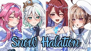 【LIZ】Snow Halation ・ FT. Justice【翻唱曲MV】_哔哩哔哩_bilibili