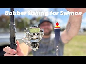 Bobber fishing setup for Salmon Fishing (How To)