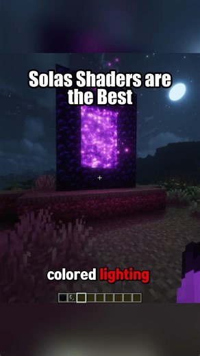 Solas Shaders have good Colored Lighting