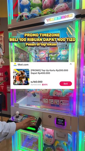 Moment of …. Beli timezone 100 ribuan aja dapat 400 #promomakanharian #timezone