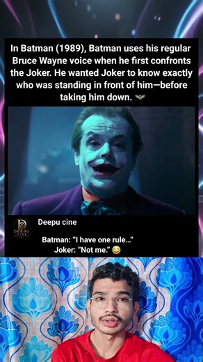 Batman (1989) – The Moment Joker Realized Who He Was Dealing With 🦇🔥