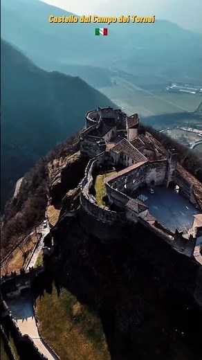 Castel Beseno: Exploring Trentino's Grand Fortress and Tournament Ground 🇮🇹 #italy #travel