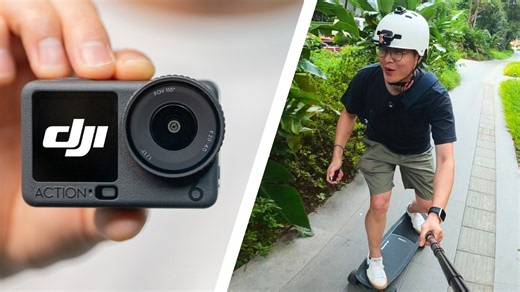 DJI Osmo Action 6: Square sensor & variable aperture are awesome!