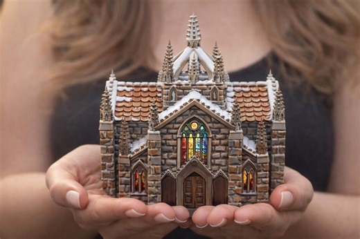 Gothic Cathedral STL File : Miniature Church Building 3D Print Model (digital Download) - Etsy Canada