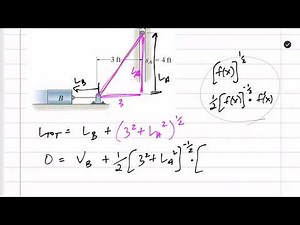 Dynamics - Constrained Motion Example 3