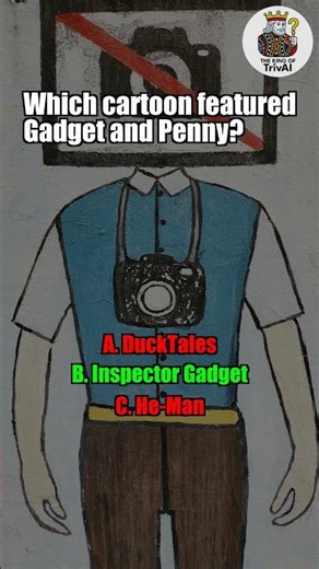 Which cartoon featured Gadget and Penny? #Trivia #Quiz #Shorts #DailyTrivia #SmartQuiz