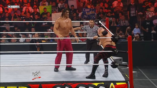 【巅峰对决】巨人卡里Vs.凯恩 SummerSlam 2009/8/23