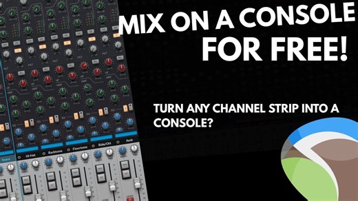 Reaper爆改SSL360，谁还有多余SSL调音台？