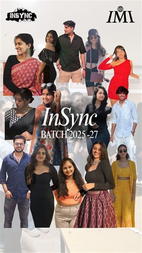 InSync - IMI Delhi on Instagram: "✨ Welcome InSync 2025–2027! ✨ New crew. Fresh beats. Crazy energy. 💥 From first step to final bow, this fam’s gonna turn the stage into pure fire 🔥💃 Let’s vibe, slay, and make memories that trend forever. 🕺 Editor - @reetkipreet & @tanishq_mondal10 #jteam #iminewdelhi #lifeatimi #goinsync #collegelife #mbalife [Fun, Dance, MBA, InSync, IMI Delhi]"