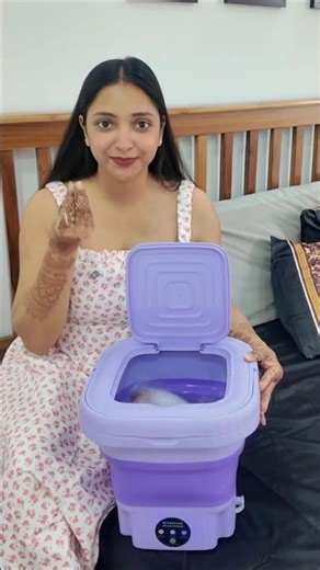 Portable Mini Washing Machine, Foldable Washing Machine, Small Semi-Automatic Washer