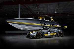 Cigarette Racing Out With New Boat Inspired By The Mercedes-AMG GT3