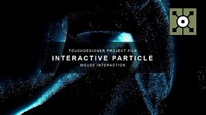 Touch Designer Project File - Interactive Particle